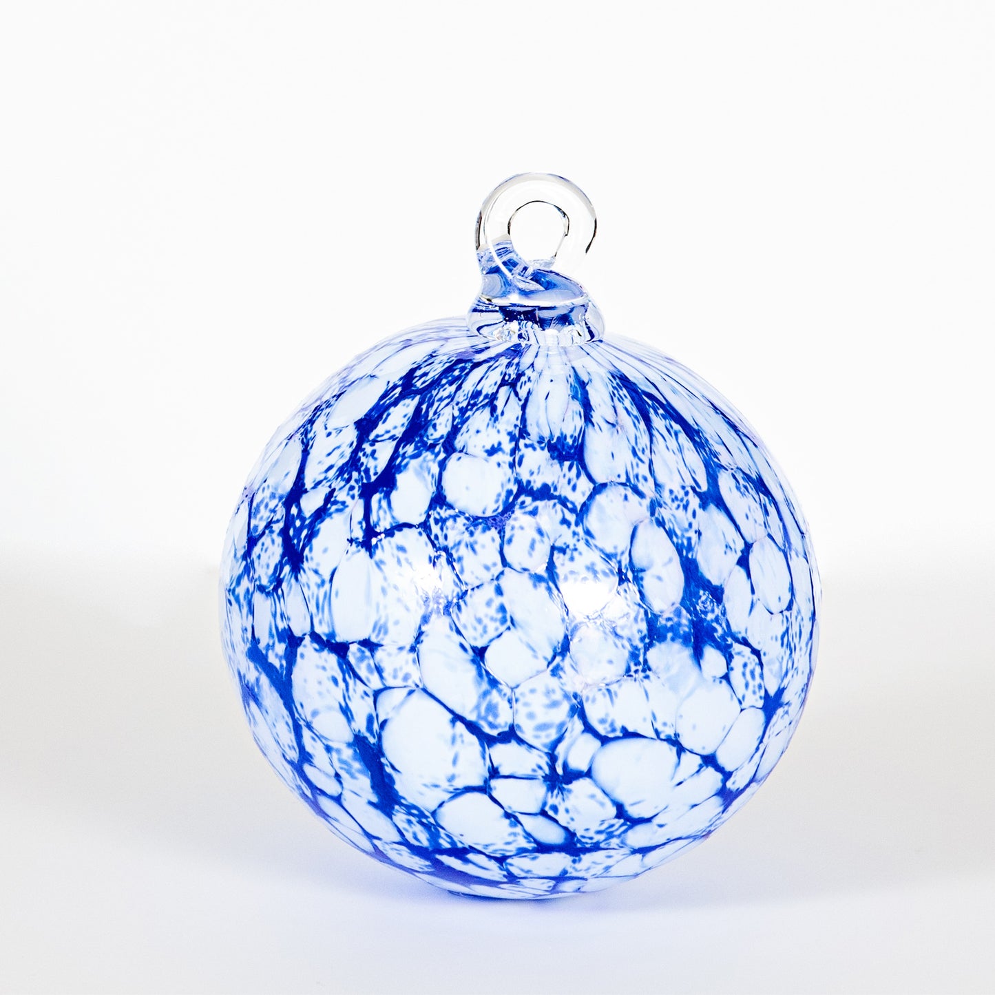 Colbalt Opaline Ornaments